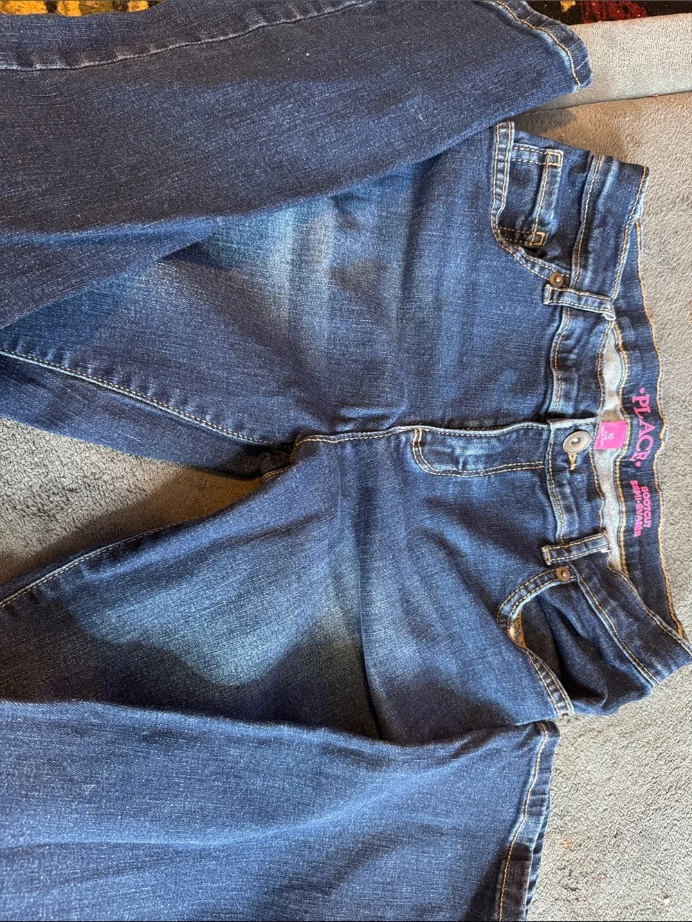 The Children's Place Dark Blue Kids Jeans